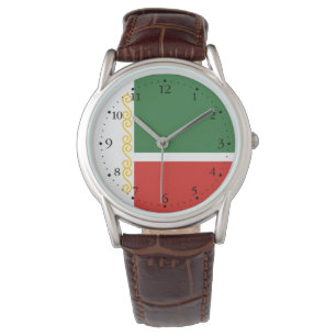Montre Drapeau de Tchétchénie