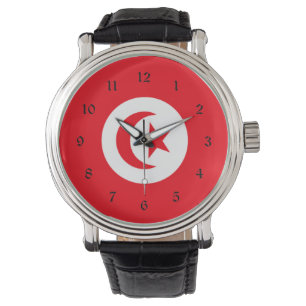 Montre Drapeau de Tunisie
