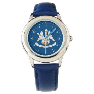Montre Drapeau d'État de Louisiane