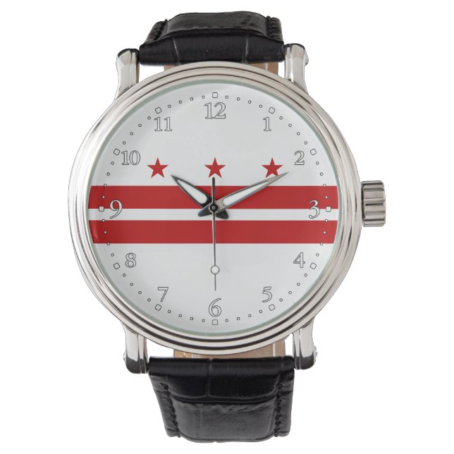 Montre Drapeau d'État de Washington DC (devant)