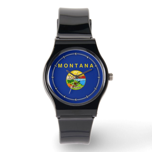Montre Drapeau d'État du Montana (Recto)