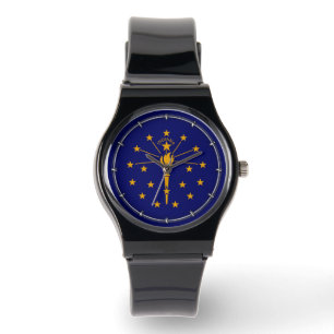 Montre Drapeau d'état Indiana