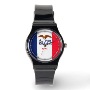 Montre Drapeau d'État Iowa