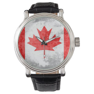 Montre Drapeau du Canada Vintage 2