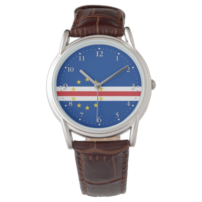 Montre Drapeau du Cap-Vert (devant)