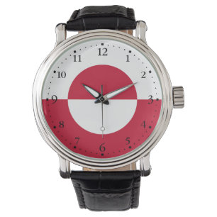 Montre Drapeau du Groenland