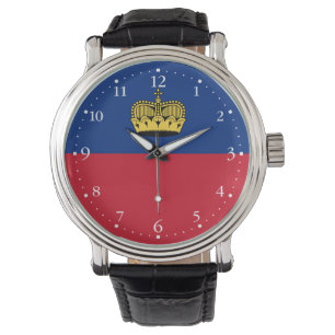 Montre Drapeau du Liechtenstein