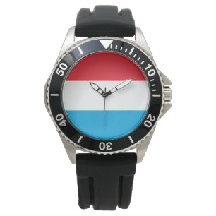 Montre Drapeau du Luxembourg