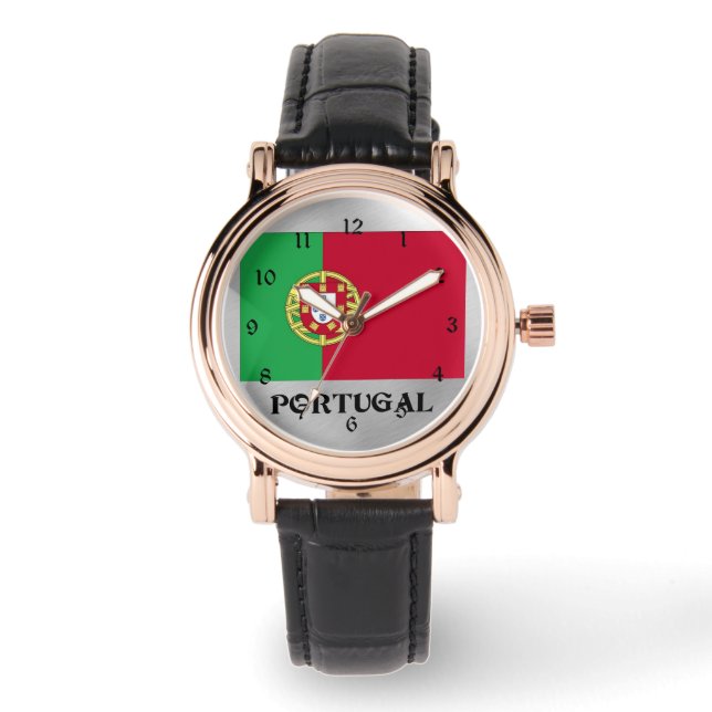 Montre Drapeau du Portugal (Recto)