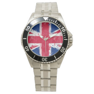 Montre Drapeau du Royaume-Uni ou de l'Union Jack