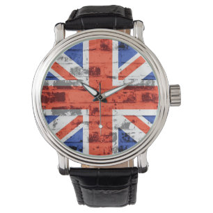 Montre Drapeau du Royaume-Uni Vintage 4