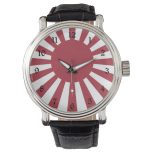 Montre Drapeau du soleil levant impérial du Japon, Edo à 