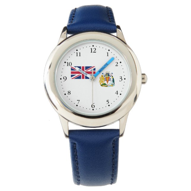 Montre Drapeau du territoire antarctique britannique (devant)