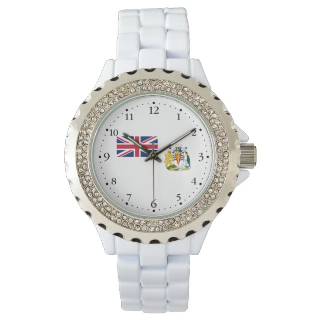 Montre Drapeau du territoire antarctique britannique (devant)