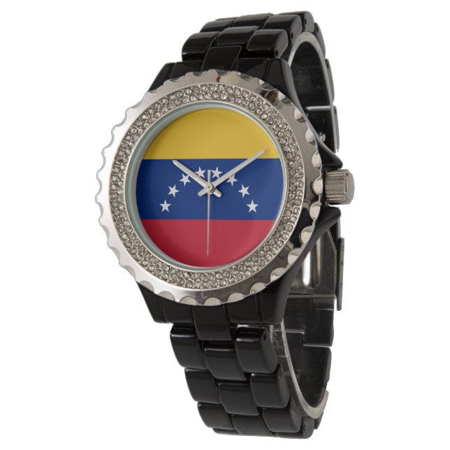 Montre Drapeau du Venezuela (Incliné)