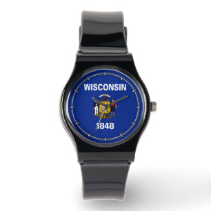 Montre Drapeau du Wisconsin