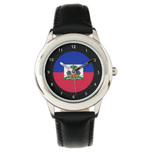 Montre Drapeau haïtien