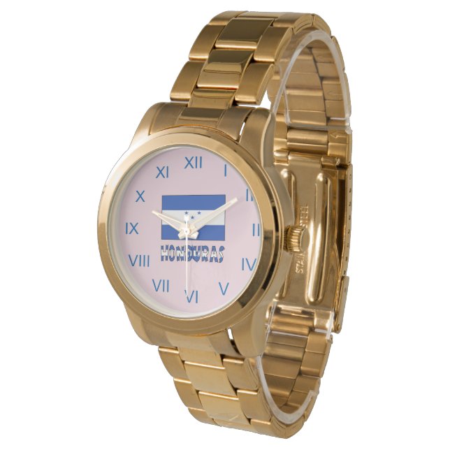 Montre Drapeau hondurien et Honduras (Incliné)