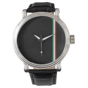 Montre Drapeau minimaliste italien