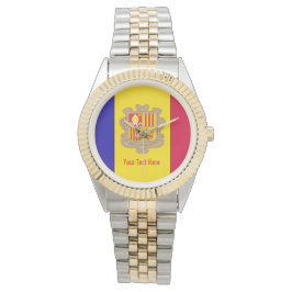 Montre Drapeau national d'Andorre