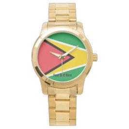 Montre Drapeau national de la Guyane