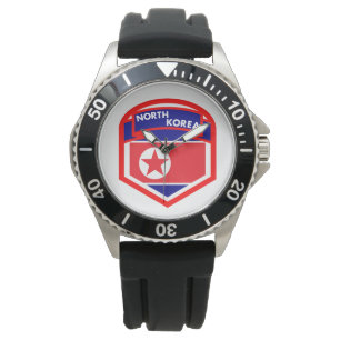 Montre Drapeau nord-coréen