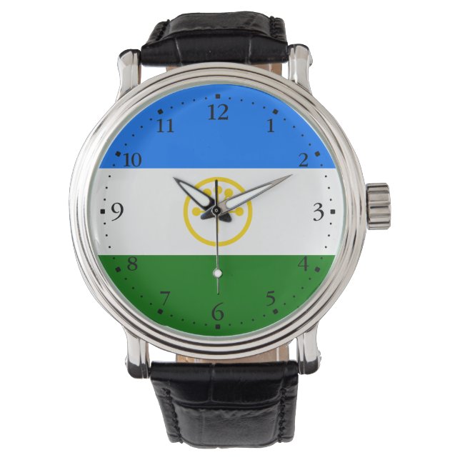 Montre Drapeau patriotique Bachkortostan (devant)