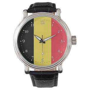 Montre Drapeau patriotique belge