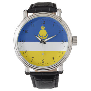 Montre Drapeau patriotique de Bouriatie