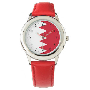 Montre Drapeau patriotique de la Watch de Bahreïn