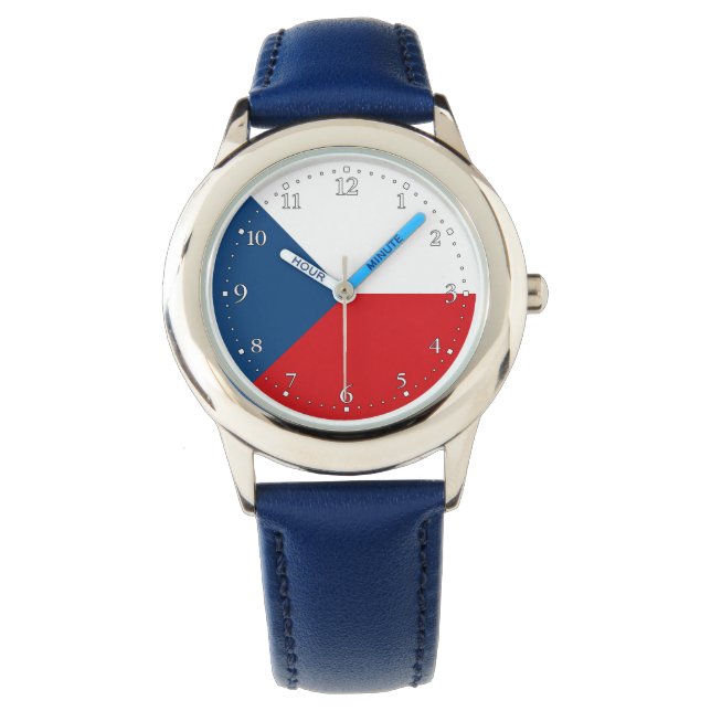Montre Drapeau République tchèque (devant)