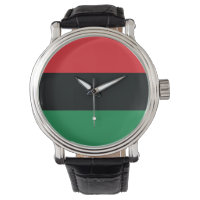Drapeau rouge, noir et vert
