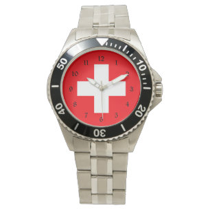 Montre Drapeau suisse