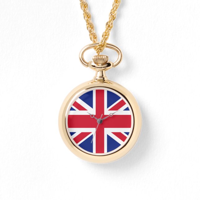 Montre Drapeau Union Jack britannique patriotique (Recto)