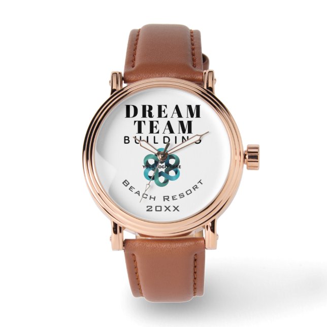 Montre Dream Team Building Company Logo Employé (Recto)