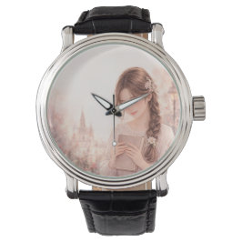 Montre Dreamy Floral Girl Aesthetic Wrist Watch – Cute 