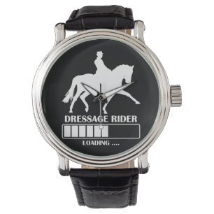 Montre Dressage rider is loaded Venin for show
