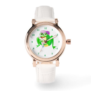 Montre drôle avec Happy Party Frog