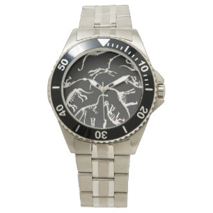 Montre Drôle dino-BD motif dinosaure
