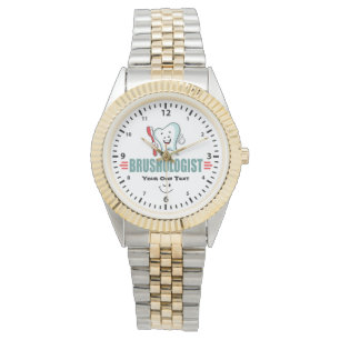 Montre Drôle personnalisé Hygiène dentaire Toothbrish