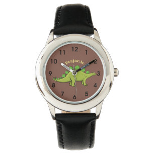 Montre Drôle stegosaurus dinosaure dessin animé