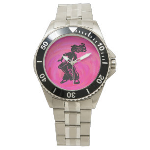 Montre Drum Boogie Nights New York Hot Pink