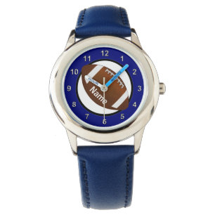 Montre du football de garçons avec son NOM