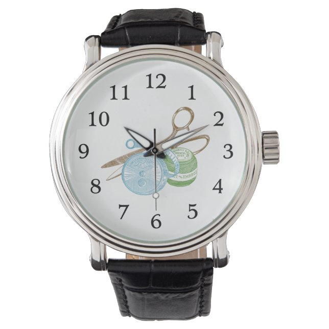 Montre du kit de couture vintage (devant)
