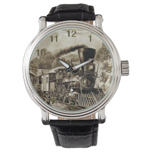 Montre du train 32 et options de chiffre
