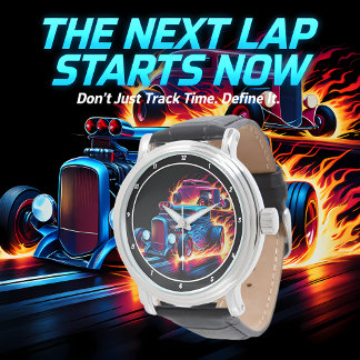 Montre Dual Hot Rods, Fiery Speed