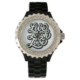 Montre E Watch Live Love Laugh Women's Watch