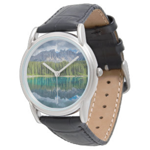 Montre Eau   chaîne de montagnes Latemar