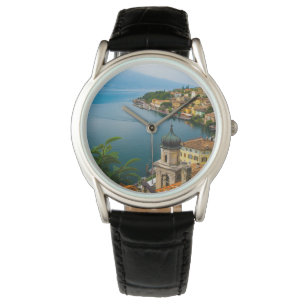 Montre Eau   San Benedetto Church Lake Garda, Italie