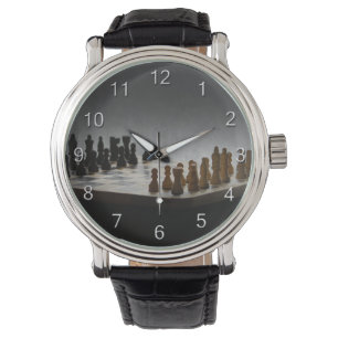 Montre Échecs avec des nombres